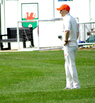 Matt Walford in the field for Chelmarsh vs Chirk